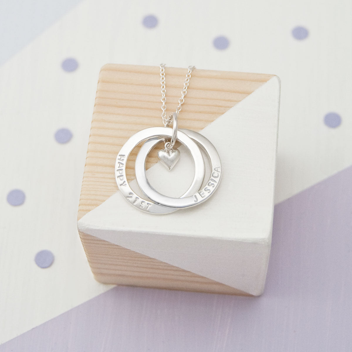 Personalised 21st Birthday Necklace