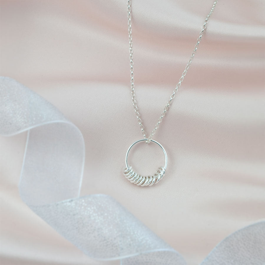13th Birthday Necklace – A Ring For Each Year