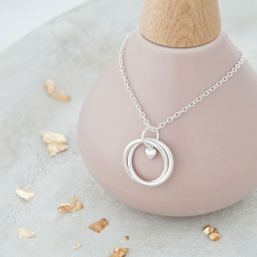 21st Birthday Necklace Sterling Silver