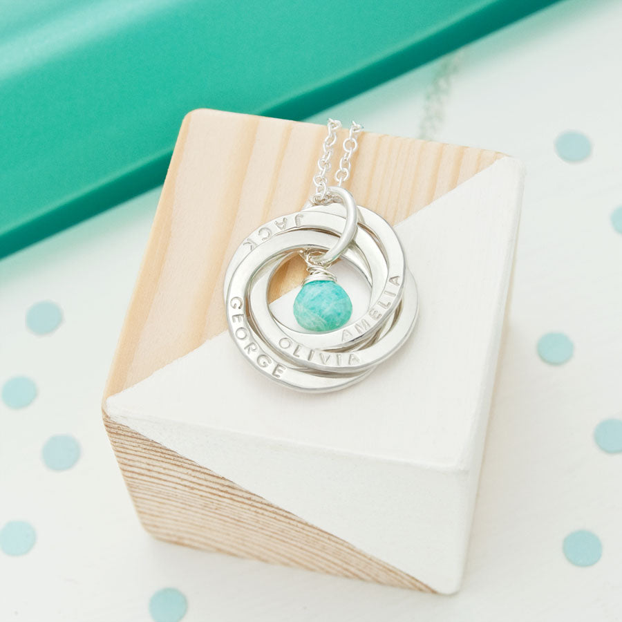 Personalised birthstone deals jewellery