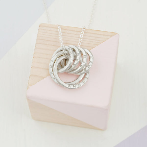 My name necklace rings top