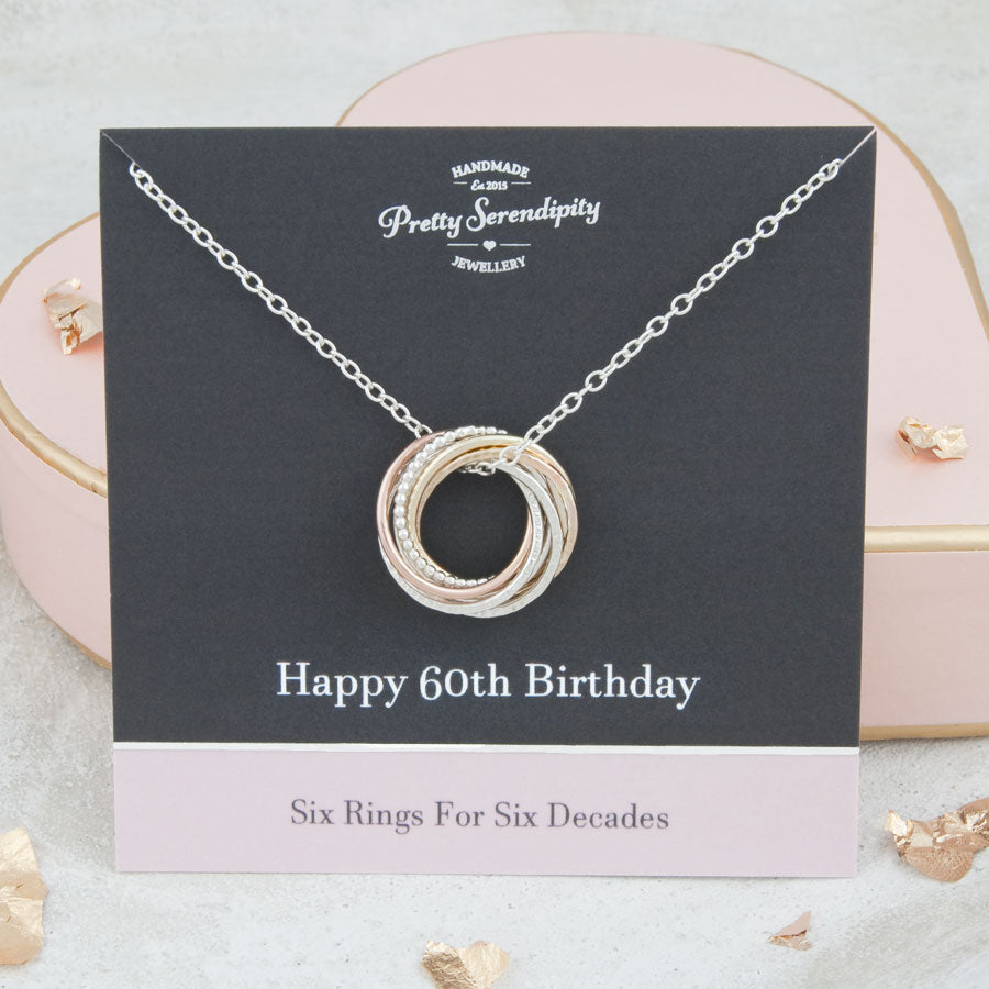 60th birthday jewelry gifts for her discount